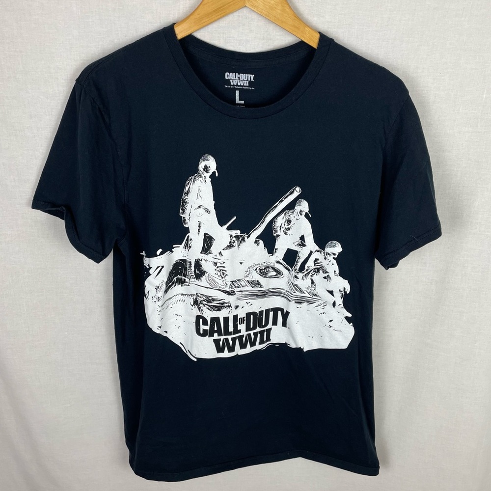 Call of Duty WWII Loot Crate Navy T-Shirt